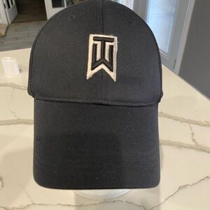Nike TW Tiger Woods Hat Cap Vr Golf Adult FLEXFIT Black M/L